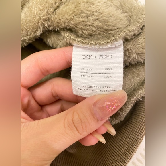 Oak + Fort Fleece Hoodie - Picture 3 of 3
